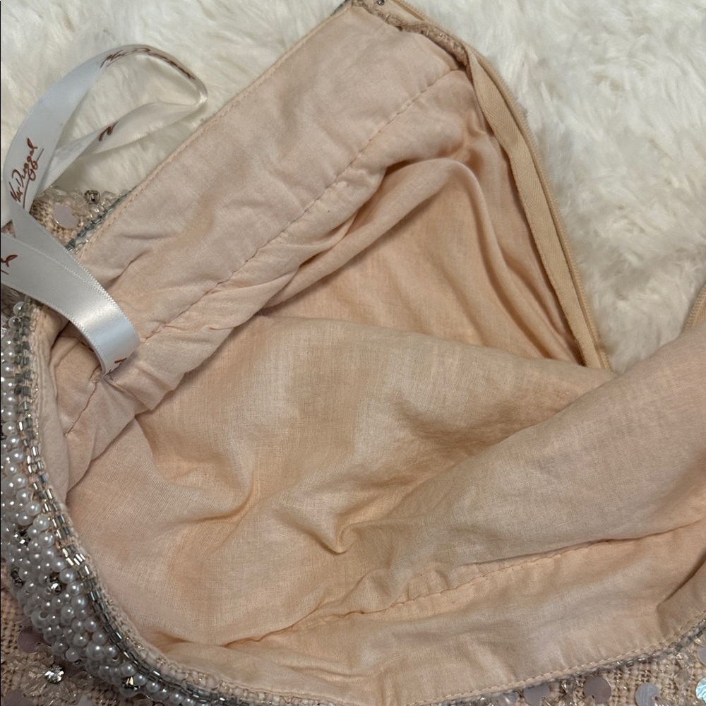 Mac Duggal Pearl and Crystal Embellished Garment - Picture 4 of 5